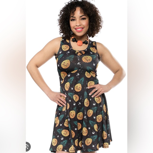 Sourpuss Dresses & Skirts - Sourpuss Jill O Lantern Halloween Dress